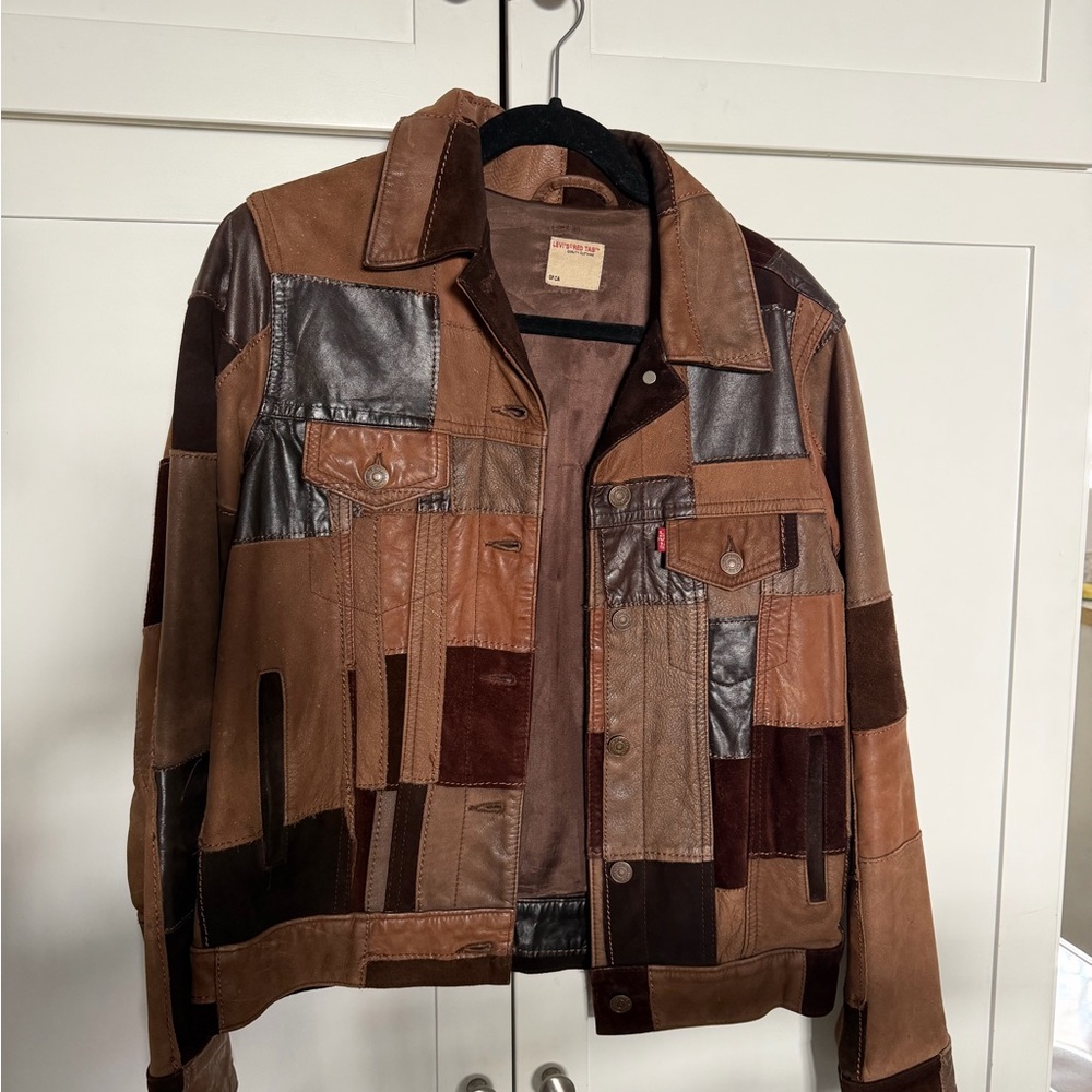 Levi’s Vintage Patchwork Leather Jacket - image 1